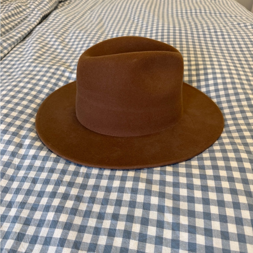Gigi Pip Classic Brown Fedora Hat